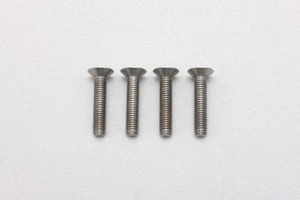 Racing Performer M3x15mm Titanium Flat Head Socket Screw (4) [RP-042-15A] - Picture 1 of 1