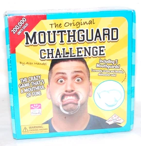 The Original Mouthguard Challenge Game with 550 Challenges! 5 Mouth Guards! NEW! - Picture 1 of 3