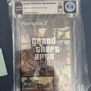 PS2 Grand Theft Auto: San Andreas BLACK LABEL (Trilogia) 9.8 A++ Classificato WATA!! - Foto 1 di 6