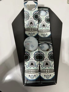 TaylorMade TP5 Pix Dia de Los Muertos Day of the Dead Skulls Golf Balls 1 Doz - Picture 1 of 2