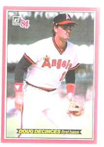 1984 Donruss Action All Stars Doug DeCinces California Angels 6 Giant Cards - Picture 1 of 8