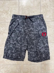 Bape Hugo Boss Grey Camo Shorts Mens Large - Picture 1 of 10