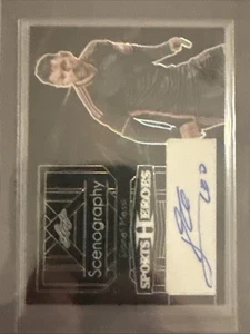 Lionel Messi Auto Scenography 7/9 Autograph 2024 Leaf Sports Heroes #S-LM1 - Picture 1 of 4