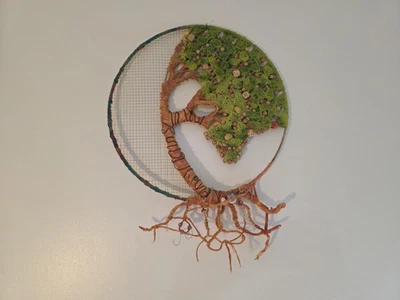 16" atrapasueños macramé gaélico decoración de pared atrapasueños espiritual árbol de la vida Foto 1 de 4