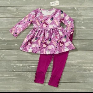 Size 5 Pete And Lucy Delilah 2 Pc Pant Set NWT - Picture 1 of 2