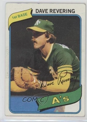 1980 Topps Dave Revering #438 - Image 1 of 2