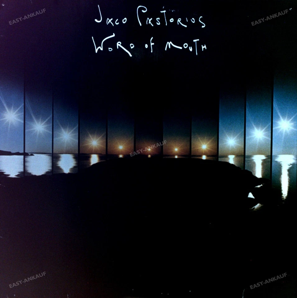 Jaco Pastorius - Word Of Mouth Germany LP 1981 (VG+/VG) . - Image 1 of 1