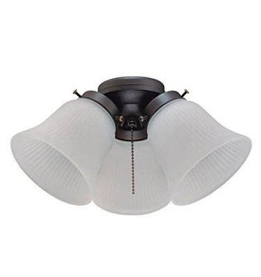 Westinghouse 7785000 Three-Light Led Cluster Ceiling Fan Light Kit, Oil Rubbe... - Image 1 of 4