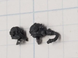 40k AdMech Sicarian ARMORY Bits Pteraxii Bionic Mask Heads lot AR02 - Picture 1 of 3