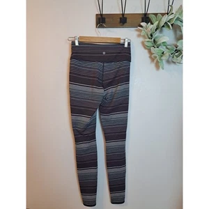 ATHLETA HIGH RISE EXPANSE STRIPE CHATURANG TIGHT Size Small Tall - Picture 1 of 5
