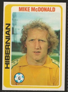 TOPPS-FOOTBALL (SCOTTISH RED BACK 1979)-#064- HIBERNIAN HIBS - MIKE MCDONALD - Picture 1 of 2