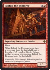 Rise of the Eldrazi Tuktuk the Explorer - Foil x1 Moderate Play, English Magic M