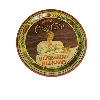 Vintage 1976 Coca-Cola Metal Tray 12 Inch 75 Years Shelbyville Kentucky` - Image 1 of 4