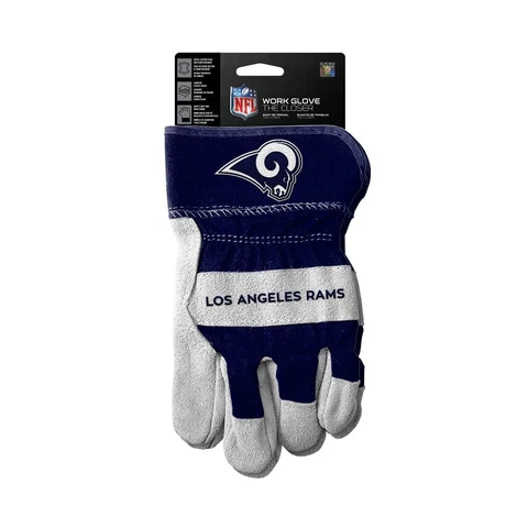 Los Angeles Rams Gloves Work Style The Closer Design Cover