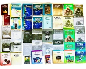 Abeka 10th Grade 10 Curriculum Complete Set Lot 43 Student Kit & Teacher Keys - Picture 1 of 12