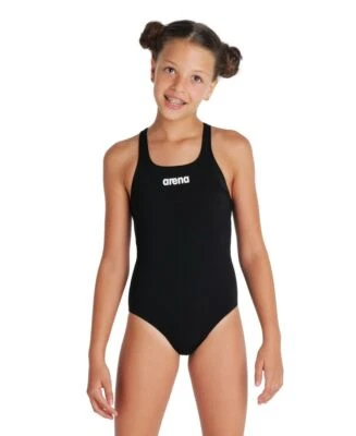 Arena Girl's Team Swimsuit Swim Pro Solid Swimsuit Swimming Costume BNWT - Image 1 of 4
