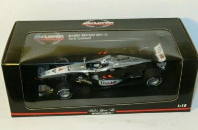 1/18  McLaren Mercedes MP4-16   David Coulthard   2001 Season - Image 1 of 4