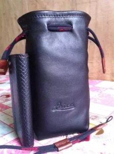 Superior Quality Handmade Genuine Leather Camera Case Bag Cover For Leica NEW - Picture 1 of 7
