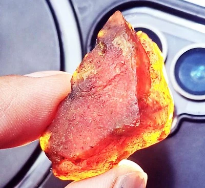 100% Natürlicher Bernstein Roh 21,00 Ct Losem Edelstein Mit Kostenlosem Geschenk - Bild 1 von 4