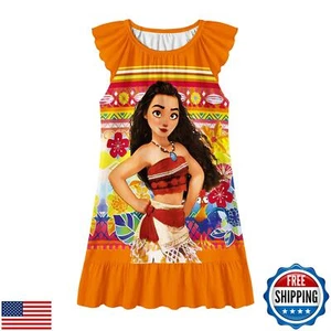 eoitih Princess Little Girls Movie Dress Gown Outfits Kids Casual Daily Birth - Picture 1 of 1