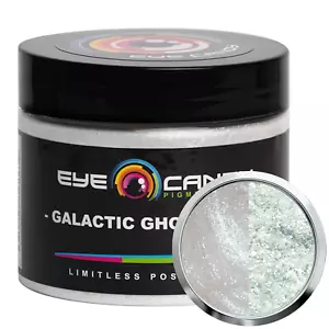 Premium Mica Powder Pigment “Galactic Ghost Green” (50G) Multipurpose - Picture 1 of 12