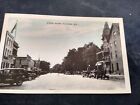 1939 Elkhorn Wisconsin Street Scene Photo Postcard