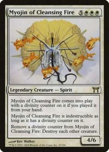 Magic The Gathering MTG MYOJIN OF CLEANSING FIRE Champions of Kamigawa NM - Picture 1 of 1