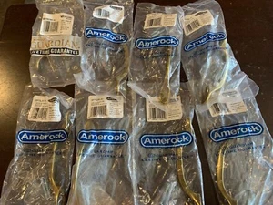 CABINET PULLS 3"cc Antiqued Brass Finish Lot x8pks Amerock BP76280-R1 - Picture 1 of 8