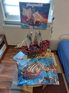 Playmobil CUSTOM 3940 Piratenschiff Fregatte mit Marine Soldaten Matrosen OVP - Bild 1 von 12