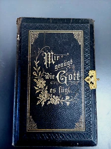 Gesangbuch für die evangelische Kirche in Württemberg 1896 LEDER!! - Bild 1 von 10