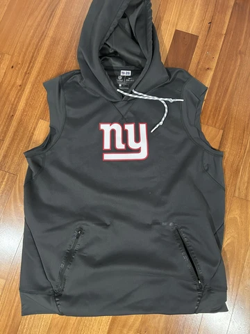 Nike New York Giants Short Sleeve Hoodie Saquon Barkley Player Issued on Field L Cover