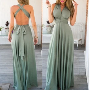 Sexy Rückenfreies Bandage-Abendkleid Für Frauen Abschlussballkleid Lang a K - Bild 1 von 23