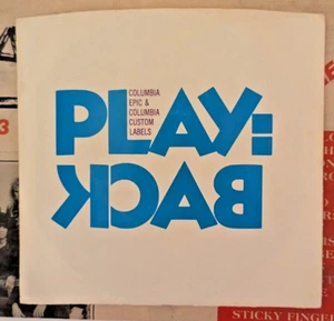 PLAYBACK VARIOUS ARTISTS PROMO - COLUMBIA - AS 65 - ZSM 15946 - 7" 45 RPM - Picture 1 of 4