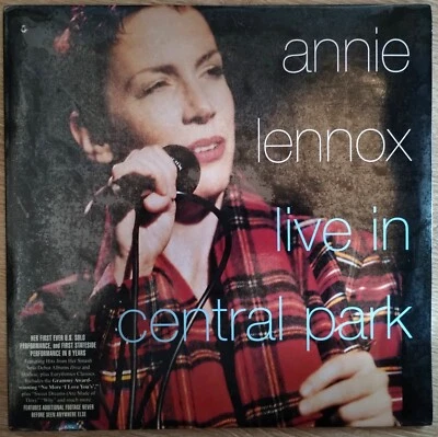 ANNIE LENNOX Laserdisc Live Concert in Central Park & Music Videos New/Sealed - Image 1 of 3