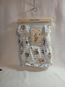 Disney Vintage Winnie The Pooh Plush Blanket Stroller Throw 30 X 40 - Picture 1 of 3