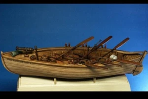 LA MERIDIANA MINIATURES ROGER'S RANGER BOAT AC-54-34 INDIAN AMERICAN 54mm 1:30 - Imagen 1 de 2