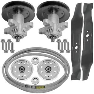 Deck Spindle w/ Pulley Blade Belt for Cub Cadet LT1040 LT1042 LT-942 42" - Picture 1 of 7