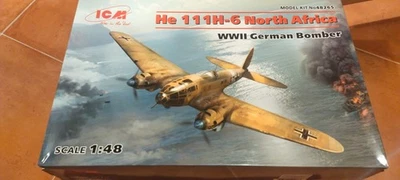 He 111H-6 North Africa - ICM 1/48 - Immagine 1 di 2