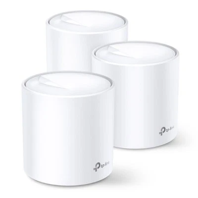 Tp-Link Deco X20 Whole Home Mesh Wi-Fi 6 System 3 Pack Dual Band Ax1800 Ofd - Image 1 of 3