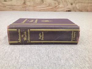 1941 Adventures in World Literature Hardcover - Foto 1 di 21