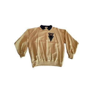 Sudadera Polo Línea Límite De Colección Parche Cresta Hecha en EE. UU. Mediana Preppy - Imagen 1 de 12