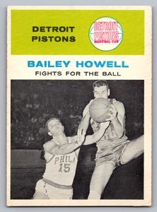 1961-62 Fleer #55 Bailey Howell kämpft um den Ball - Bild 1 von 3