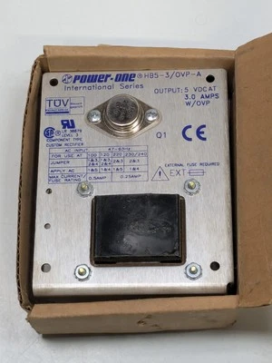 NOS Power-One International Series: Fonte de alimentação HB5-3/OVP-A - 5V 3A - Imagem 1 de 3