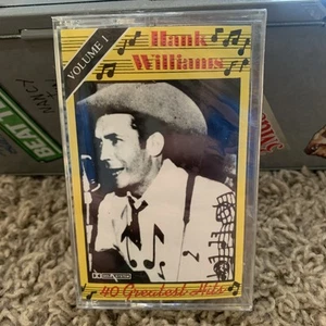HANK WILLIAMS "40 Greatest Hits, Volume 1" Cassette Polydor New Sealed 1984 - Picture 1 of 8