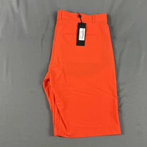 Greyson Golf Shorts Montauk Polyamide 36 x 10 Tiger Orange NWT MSRP $118 - Picture 1 of 8