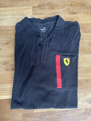 T-shirt Ferrari Puma maglietta polo XXL 2XL usata due volte - Immagine 1 di 4