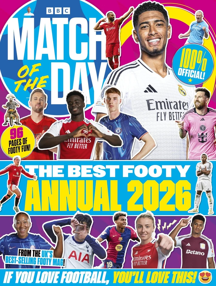 Match of the Day Annual 2026 by Mag Match Of The Da | Hardcover | 2025 - Image 1 of 1