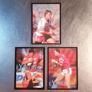 1995 Rugby League NRL Dynamic Series 3 Base Extreme (3 Cards) Illawarra Steelers - Picture 1 of 2