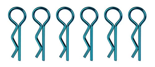 ASC1736 Associated Factory Team Body Clips (Blue) - Image 1 of 1