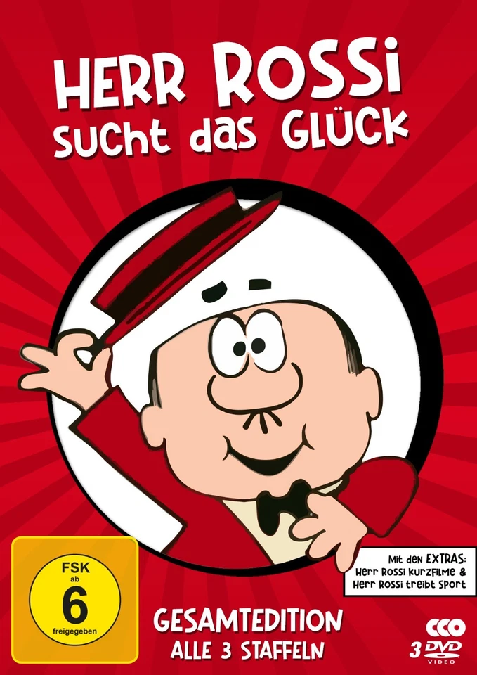 Herr Rossi sucht das Glück - Gesamtedition: Alle Staffeln Signor Rossi [3 DVDs] - Bild 1 von 4